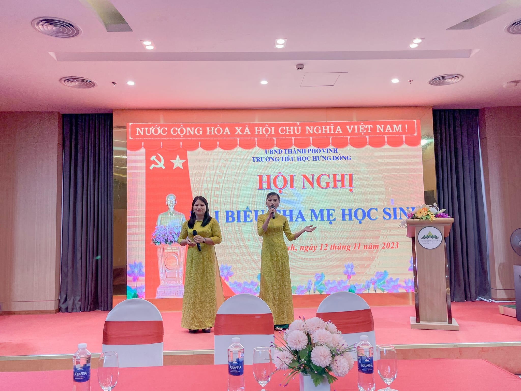 TRƯỜNG TIỂU HỌC HƯNG ĐÔNG ĐÃ TỔ CHỨC HỘI NGHỊ ĐẠI BIỂU HỘI CHA MẸ HỌC SINH NĂM HỌC 2023- 2024.